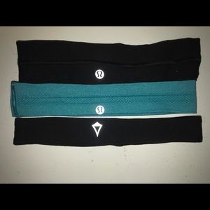 3 ivivva/lulu lemon headbands
